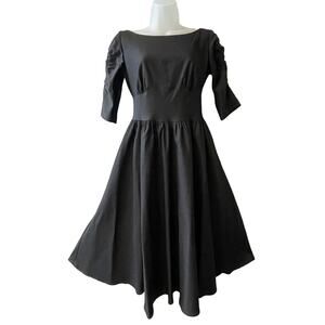 Stop Staring 1950's Inspired Retro October Swing Dress Size Small